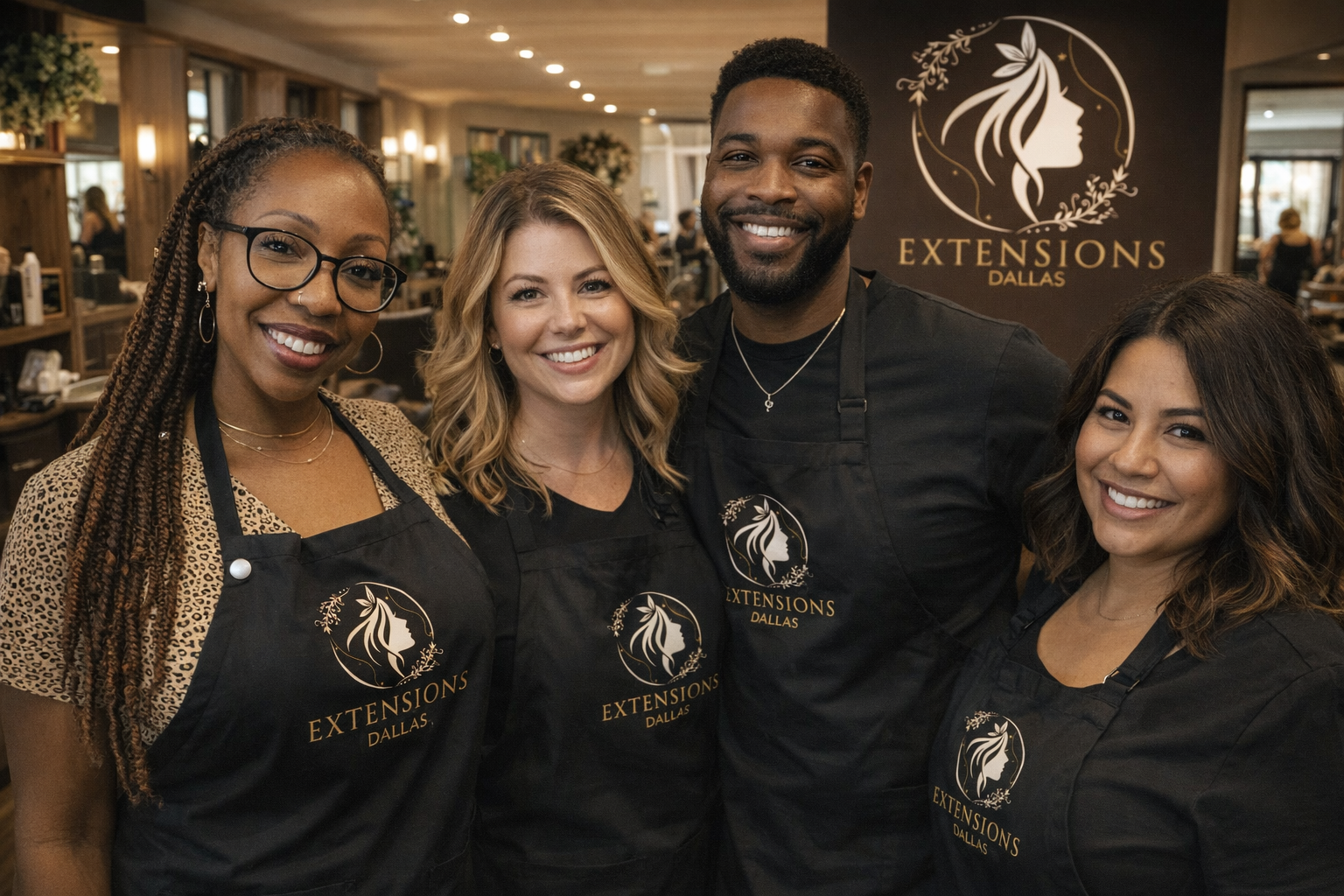 Extensions Dallas - Team Portrait